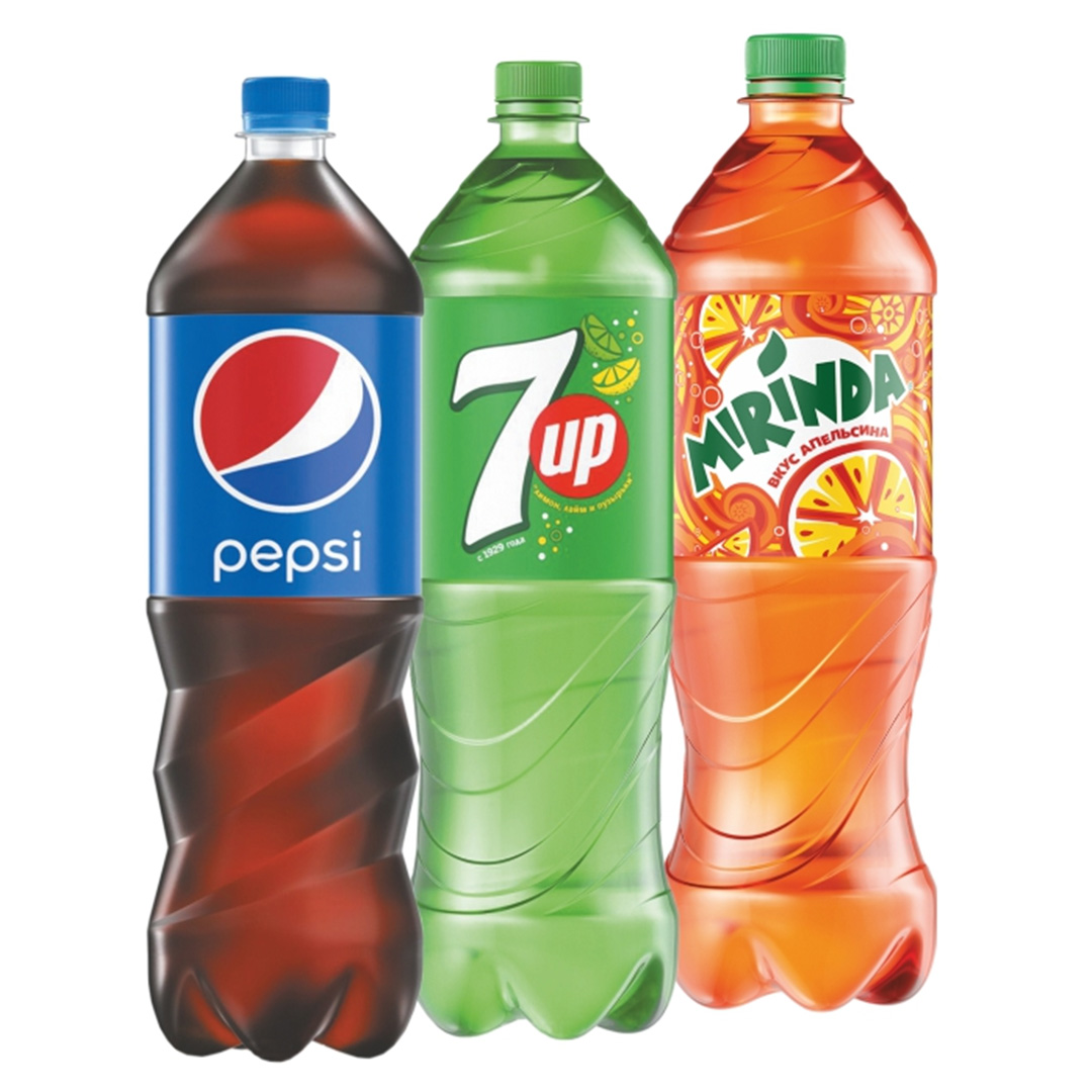 Pepsi, Mirinda, 7UP - 1 л